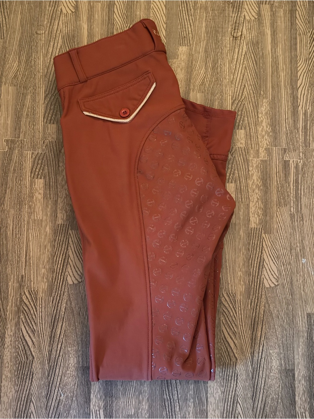 Halter Ego Evolution Full Seat Breeches - Rust - Size 28